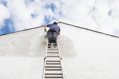 Peinture extérieure à Norolles — façades et ravalement